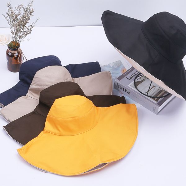 new 2020 round raffia wide brim cotton hats summer sun hats for women girl with leisure beach lady flat gorras, Blue;gray
new 2020 round raffia wide brim cotton hats summer sun hats for women girl with leisure beach lady flat gorras, Blue;gray