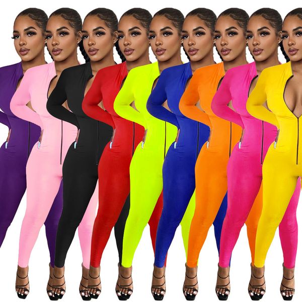 women jumpsuits clothes leggings large long sleeve finger zipper plus size clothing, Black;white
women jumpsuits clothes leggings large long sleeve finger zipper plus size clothing, Black;white