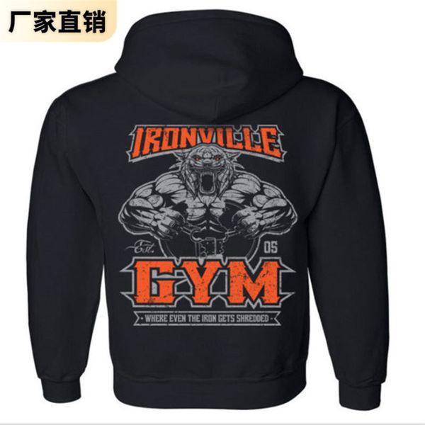 men's autumn new sweater men's trendy brand loose solid color animal gym hoodie long-sleeved hedging popular sportwear size s-3xl, Black
men's autumn new sweater men's trendy brand loose solid color animal gym hoodie long-sleeved hedging popular sportwear size s-3xl, Black