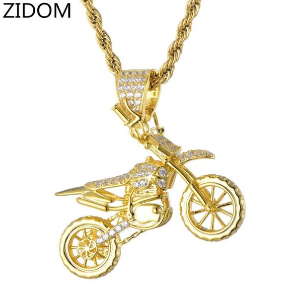 men hip hop iced out bling motorcycle pendant necklaces zircon hiphop necklace fashion jewelry drop shipping, Silver
men hip hop iced out bling motorcycle pendant necklaces zircon hiphop necklace fashion jewelry drop shipping, Silver