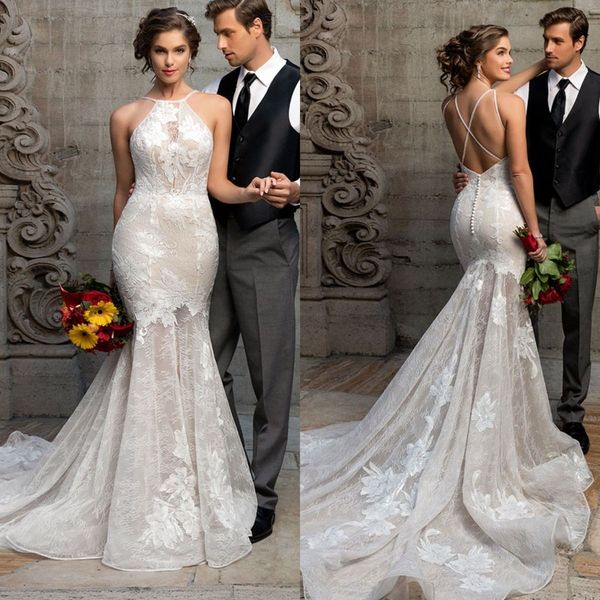 kitty chen 2021 wedding dresses lace applique mermaid bridal gowns custom made backless beach wedding dress vestidos de novia, White
kitty chen 2021 wedding dresses lace applique mermaid bridal gowns custom made backless beach wedding dress vestidos de novia, White
