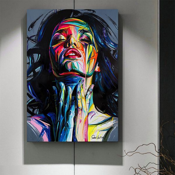 colorful woman abstract canvas painting printing poster pictures wall art bedroom living room home decoration
colorful woman abstract canvas painting printing poster pictures wall art bedroom living room home decoration