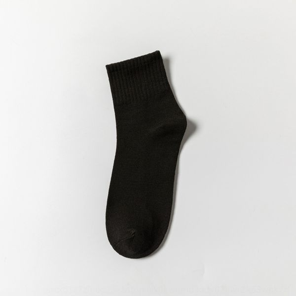 spring summer autumn men's solid color mid-tube polyester cotton cotton socks breathable sweat-absorbent thin casual socks be9jz, Black 
spring summer autumn men's solid color mid-tube polyester cotton cotton socks breathable sweat-absorbent thin casual socks be9jz, Black
