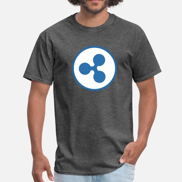 ripple xrp t shirt men loose short sleeve plus size 3xl fit loose comfortable spring pictures