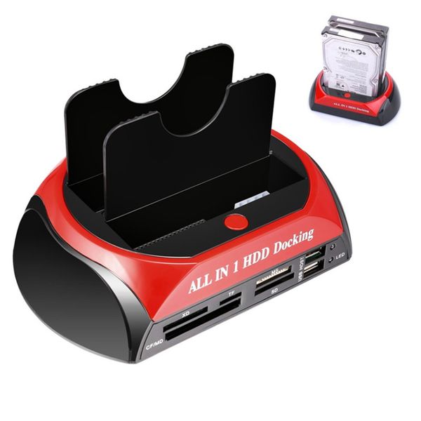 all in 1 one 2.5" 3.5" ide sata hdd enclosure hard drive disk clone holder dock docking station e-sata 
all in 1 one 2.5" 3.5" ide sata hdd enclosure hard drive disk clone holder dock docking station e-sata