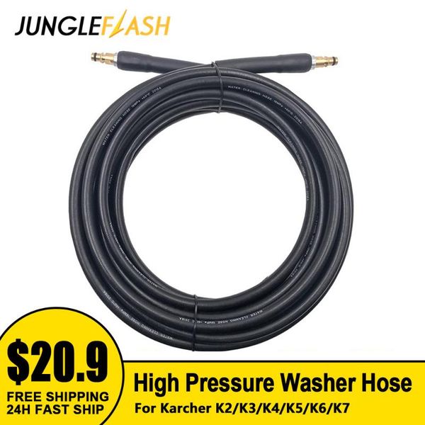 jungleflash car washer hose compatable for karcher k2-k7 high pressure original hose 6/8/10/15m with brass fitting
jungleflash car washer hose compatable for karcher k2-k7 high pressure original hose 6/8/10/15m with brass fitting
