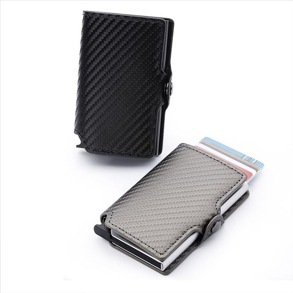 men carbon fiber mini pop up rfid wallet for men slim leather credit card secure pocket holder wallet, Red;black
men carbon fiber mini pop up rfid wallet for men slim leather credit card secure pocket holder wallet, Red;black