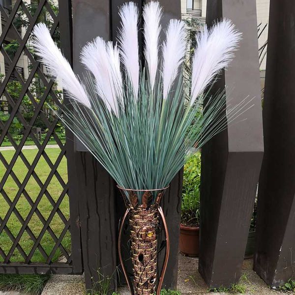 decorative flowers & wreaths 90 cm artificial plant 5 heads fake reed bouquet wedding flower dandelion plastic autumn plants for home party
decorative flowers & wreaths 90 cm artificial plant 5 heads fake reed bouquet wedding flower dandelion plastic autumn plants for home party