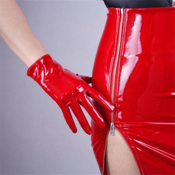fashion short gloves simulation leather patent leather dark brown brown black white female 21cm 3-tb32, Blue;gray
fashion short gloves simulation leather patent leather dark brown brown black white female 21cm 3-tb32, Blue;gray