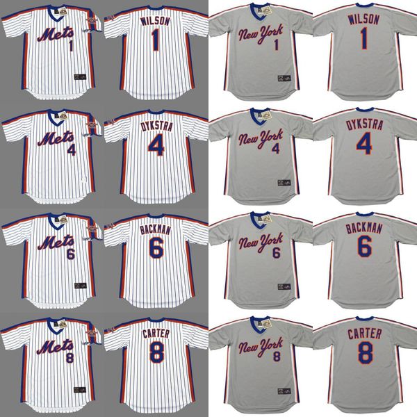 new 1 mookie wilson york 4 dykstra 8 gary carter 6 wally backman baseball jersey stitched 03, Black
new 1 mookie wilson york 4 dykstra 8 gary carter 6 wally backman baseball jersey stitched 03, Black