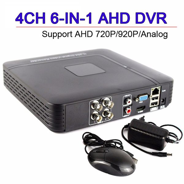 4-канальный dvr ahd поддержка 720p / 960h cctv dvr 4ch mini hdmi аналоговый ahd камеры p2p cloud 4ch full d1 cctv recorder, Black;white
4-канальный dvr ahd поддержка 720p / 960h cctv dvr 4ch mini hdmi аналоговый ahd камеры p2p cloud 4ch full d1 cctv recorder, Black;white