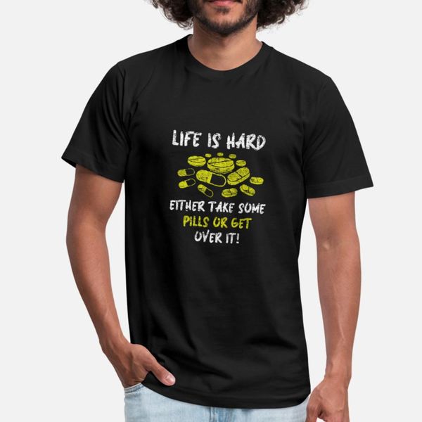 pharmacist t shirt men character 100% cotton s-3xl homme fit humor spring formal shirt