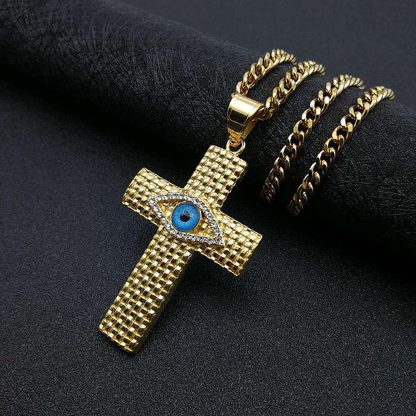 stainless steel gold hip hop blue turkey eyes pendant necklace evil eyes crystal necklaces pendant jewelry gift for him, Silver
stainless steel gold hip hop blue turkey eyes pendant necklace evil eyes crystal necklaces pendant jewelry gift for him, Silver