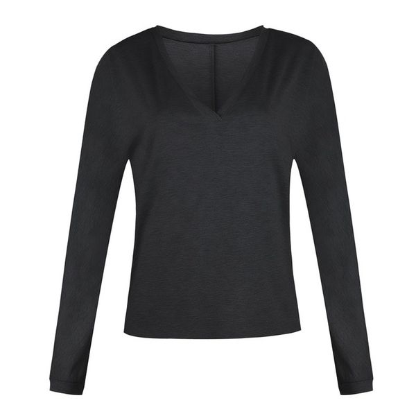 european and american women's fashion solid color and v-neck button long-sleeved t-shirt women woman tshirts, White
european and american women's fashion solid color and v-neck button long-sleeved t-shirt women woman tshirts, White