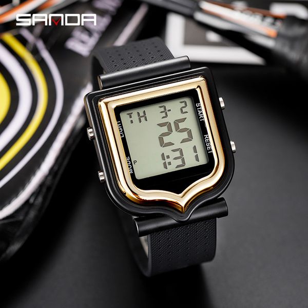 2020 sports watch men waterproof 3 bar fashion wrist watches unique male shield shape rubber digital clock montre homme, Slivery;brown
2020 sports watch men waterproof 3 bar fashion wrist watches unique male shield shape rubber digital clock montre homme, Slivery;brown