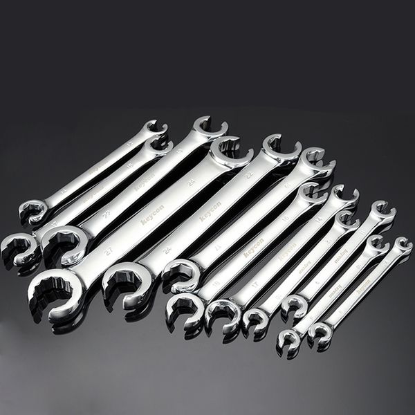 1piece 6*8-24*27mm special open end wrench metric double end flare nut wrench for oil pipe metal tubing spanner auto repair tool
1piece 6*8-24*27mm special open end wrench metric double end flare nut wrench for oil pipe metal tubing spanner auto repair tool