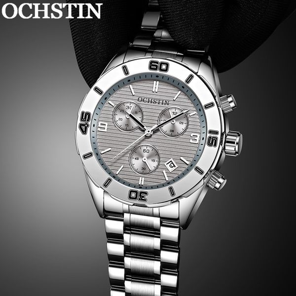 ochstin man wristwatch chronograph sport men watch army stainless steel fashion gift male clock 6113, Slivery;brown
ochstin man wristwatch chronograph sport men watch army stainless steel fashion gift male clock 6113, Slivery;brown