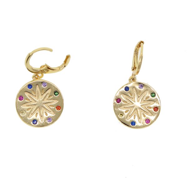 gold color 2019 north star coins drop earring exquisite women jewelry party accessories round earring paved rainbow cz wholesale
gold color 2019 north star coins drop earring exquisite women jewelry party accessories round earring paved rainbow cz wholesale