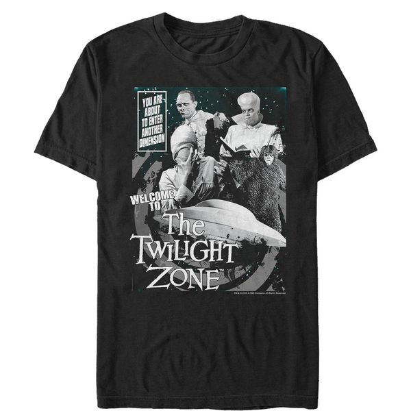 the twilight zone welcome collage mens graphic t shirt 
the twilight zone welcome collage mens graphic t shirt