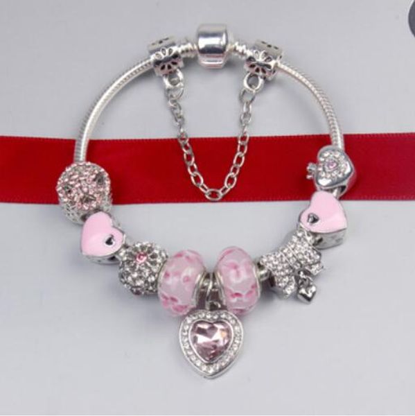 jewelry bracelets for women pink heart star diy bracelets for lovers gift fashion of shipping, Black
jewelry bracelets for women pink heart star diy bracelets for lovers gift fashion of shipping, Black