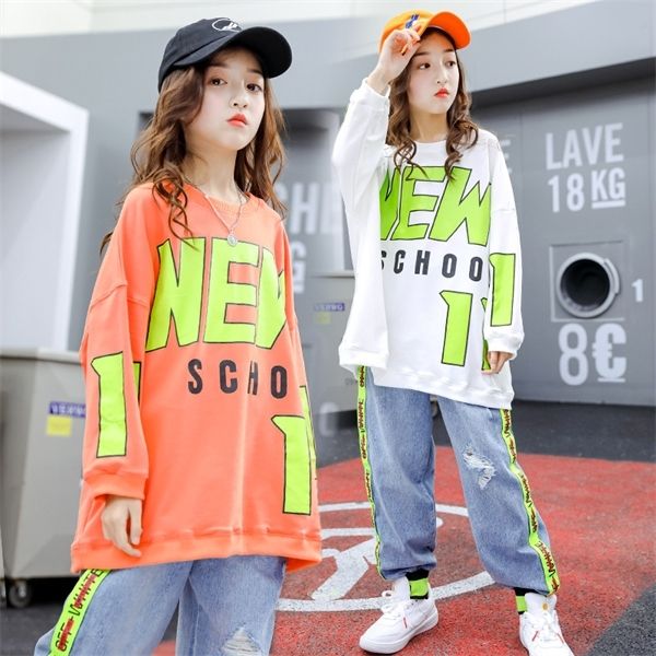 spring autumn girls sports suit 2020 new teens kids fashionable sweater+jeans 2pcs girls clothes set 8 10 12 14 0926, White
spring autumn girls sports suit 2020 new teens kids fashionable sweater+jeans 2pcs girls clothes set 8 10 12 14 0926, White