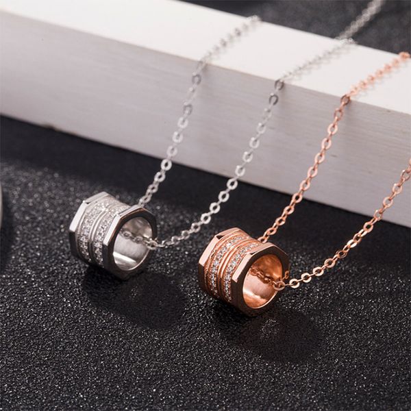love pendant necklace titanium steel octagon screw pendant party wedding necklace never fade fashion jewelry without box, Silver
love pendant necklace titanium steel octagon screw pendant party wedding necklace never fade fashion jewelry without box, Silver