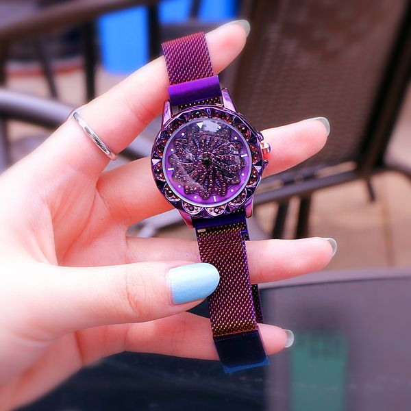 new arrivals fashion design watch new style watch womens fashion trend running diamond set magnetic mesh womens student watch free, Slivery;brown
new arrivals fashion design watch new style watch womens fashion trend running diamond set magnetic mesh womens student watch free, Slivery;brown