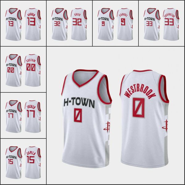men houston rockets james harden russell westbrook clint capela jeff green nba white custom jersey, Black
men houston rockets james harden russell westbrook clint capela jeff green nba white custom jersey, Black