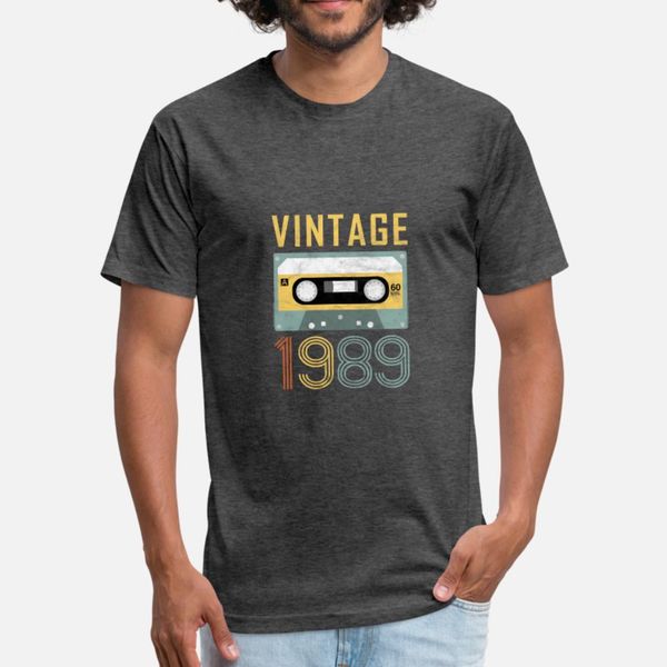 30th birthday gift born in 1989 vintage mixtape t shirt men design 100% cotton s-3xl gents fit comfortable spring autumn cool shirt, White;black
30th birthday gift born in 1989 vintage mixtape t shirt men design 100% cotton s-3xl gents fit comfortable spring autumn cool shirt, White;black
