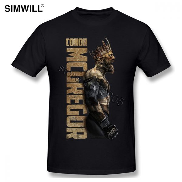 the king conor mcgregor the notorious tshirt men cool short sleeve cotton t shirts round neck mma t-shirt plus size urban tees
the king conor mcgregor the notorious tshirt men cool short sleeve cotton t shirts round neck mma t-shirt plus size urban tees