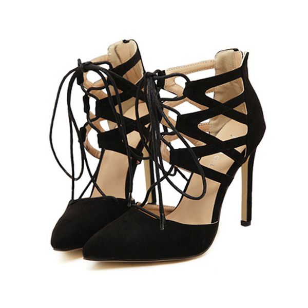 womens shoes luxury shoes women designers high heels woman sandals lace up fashion cutout pumps plus size 42, Black
womens shoes luxury shoes women designers high heels woman sandals lace up fashion cutout pumps plus size 42, Black