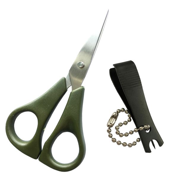 braid line cutter clipper nipper scissors snips with stainless steel scissors kit pack of 2pcs
braid line cutter clipper nipper scissors snips with stainless steel scissors kit pack of 2pcs