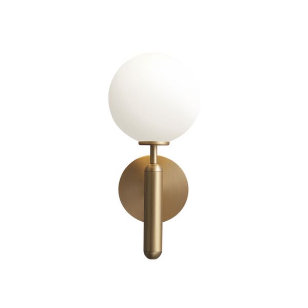 Golden Retro Hotel Bedroom Bathroom Decotrtion Wall Lamps Simple Industry Copper Indoor E14 Wall Lights Milky Frosted Glass Lampshade
Golden Retro Hotel Bedroom Bathroom Decotrtion Wall Lamps Simple Industry Copper Indoor E14 Wall Lights Milky Frosted Glass Lampshade