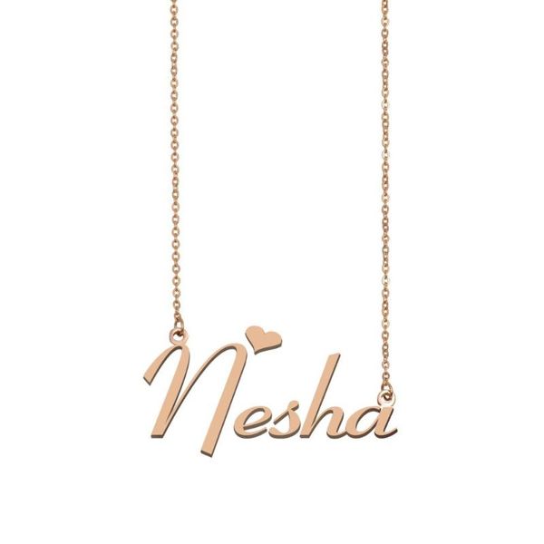 nesha name necklace , custom name necklace for women girls friends birthday wedding christmas mother days gift, Silver
nesha name necklace , custom name necklace for women girls friends birthday wedding christmas mother days gift, Silver