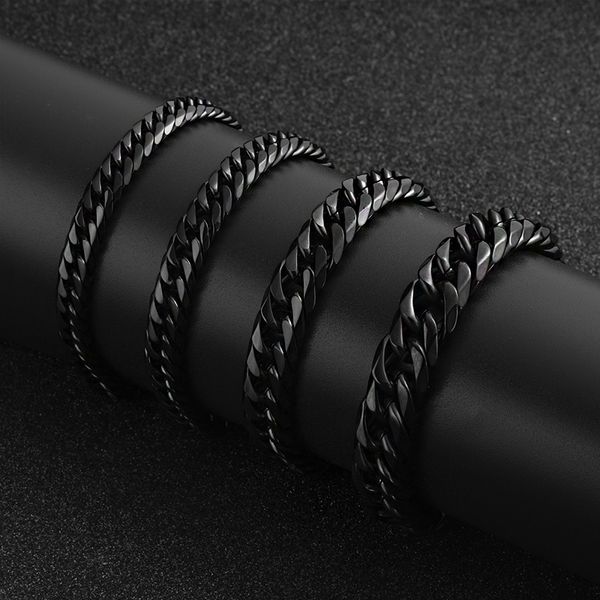 bracelet mens stainless steel cuban link chain on hand gold chains bracelet black punk steel gifts for male accessories
bracelet mens stainless steel cuban link chain on hand gold chains bracelet black punk steel gifts for male accessories