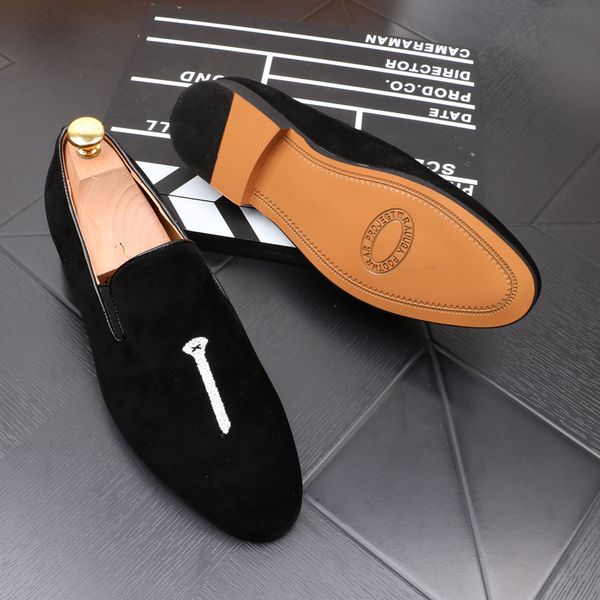 suede loafers men shoes oxford casual classic sneakers for male comfortable footwear fashion popular embroidery casual shoes, Black
suede loafers men shoes oxford casual classic sneakers for male comfortable footwear fashion popular embroidery casual shoes, Black