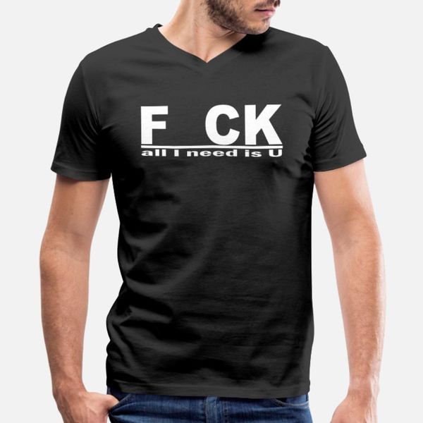 fck all i need is u t shirt men crazy cotton euro size s-3xl costume crazy new style spring autumn novelty shirt
fck all i need is u t shirt men crazy cotton euro size s-3xl costume crazy new style spring autumn novelty shirt