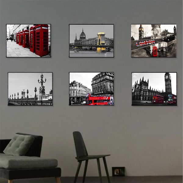 london pairs red car bus telephone booth black white wall art posters and prints city landscape wall pictures living room decor
london pairs red car bus telephone booth black white wall art posters and prints city landscape wall pictures living room decor