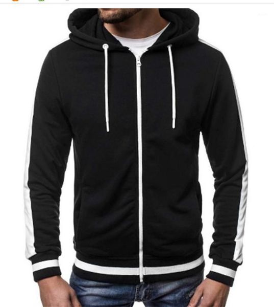 casual solid color mens coats males clothing panelled mens designer jackets loose zipper hooded mens outerwears, Black;brown
casual solid color mens coats males clothing panelled mens designer jackets loose zipper hooded mens outerwears, Black;brown