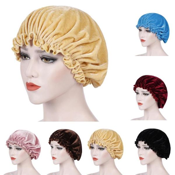 beanie/skull caps velvet sleep night cap women soft beanie bonnet hair loss hat stretch sleeping care solid color for nightcap, Blue;gray
beanie/skull caps velvet sleep night cap women soft beanie bonnet hair loss hat stretch sleeping care solid color for nightcap, Blue;gray