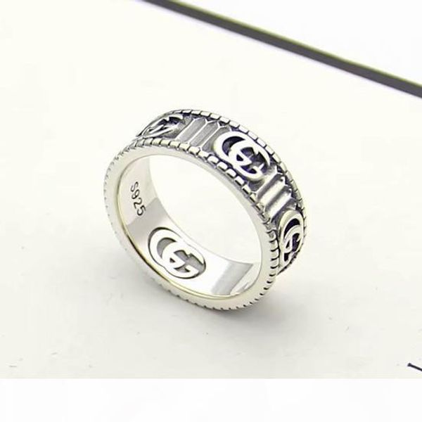 luxury jewelry men rings antique silver G designer rings engraved with stripe titanium steel engagement rings for couple
luxury jewelry men rings antique silver G designer rings engraved with stripe titanium steel engagement rings for couple