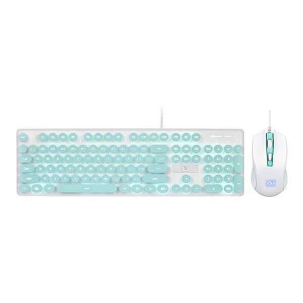 retro style n520 wired usb mechanical keyboard mouse set round key full-size whisper-quiet
retro style n520 wired usb mechanical keyboard mouse set round key full-size whisper-quiet