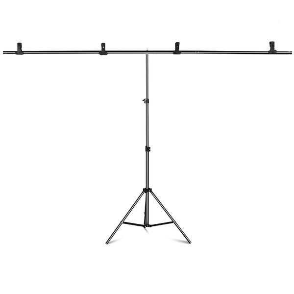t-shape portable background backdrop support stand kit 6.5ft wide 6.5ft tall adjustable p backdrop stand with spring clamps
t-shape portable background backdrop support stand kit 6.5ft wide 6.5ft tall adjustable p backdrop stand with spring clamps