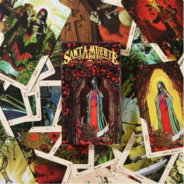 full english 78pcs cards santa muerte tarot deck book of the dead family party board game entertainment yxlwuz dh_niceshop
full english 78pcs cards santa muerte tarot deck book of the dead family party board game entertainment yxlwuz dh_niceshop