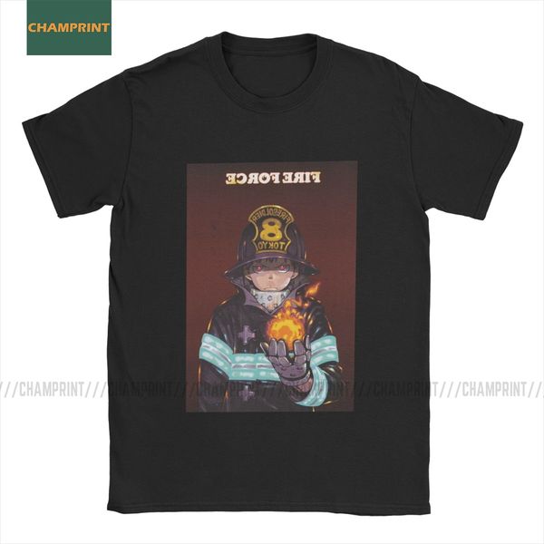 men's t-shirt fire force t shirt enen no shouboutai fun cotton tee short sleeve shinra anime firefighter manga 4xl 5xl 6xl
men's t-shirt fire force t shirt enen no shouboutai fun cotton tee short sleeve shinra anime firefighter manga 4xl 5xl 6xl