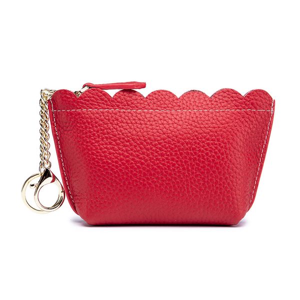 luxury real leather woman short wallet mini zipper soft purses key bags lady coin purse gift for money pocket thin wallets, Red;black
luxury real leather woman short wallet mini zipper soft purses key bags lady coin purse gift for money pocket thin wallets, Red;black