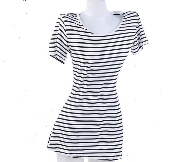 o neck women short sleeve striped loose mini dress sundress plus size women beach summer dress woman clothes, Black;gray
o neck women short sleeve striped loose mini dress sundress plus size women beach summer dress woman clothes, Black;gray