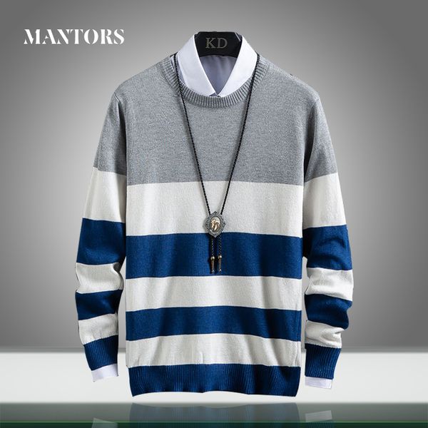 2020 new men sweater thick warm knitted casual sweaters colorful stripes mens loose knitwear pullover tracksuit o-neck clothing, White;black
2020 new men sweater thick warm knitted casual sweaters colorful stripes mens loose knitwear pullover tracksuit o-neck clothing, White;black