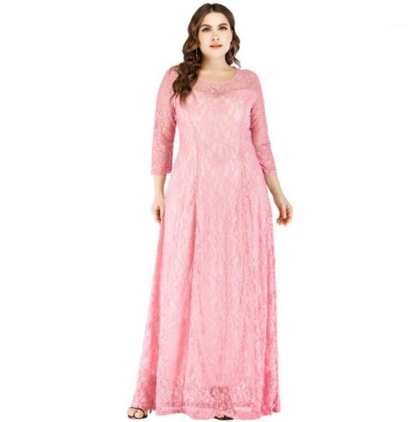 long dress women casual party dresses female clothes spring plus size women dresses o-neck lace hollow out, White;black
long dress women casual party dresses female clothes spring plus size women dresses o-neck lace hollow out, White;black