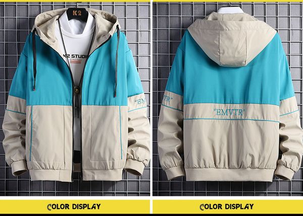 harajuku fashion patchwork jackets for men hooded coat 2020 new korean casual jacket mens fashion zipper jacket outwear slim fit, Black;brown
harajuku fashion patchwork jackets for men hooded coat 2020 new korean casual jacket mens fashion zipper jacket outwear slim fit, Black;brown